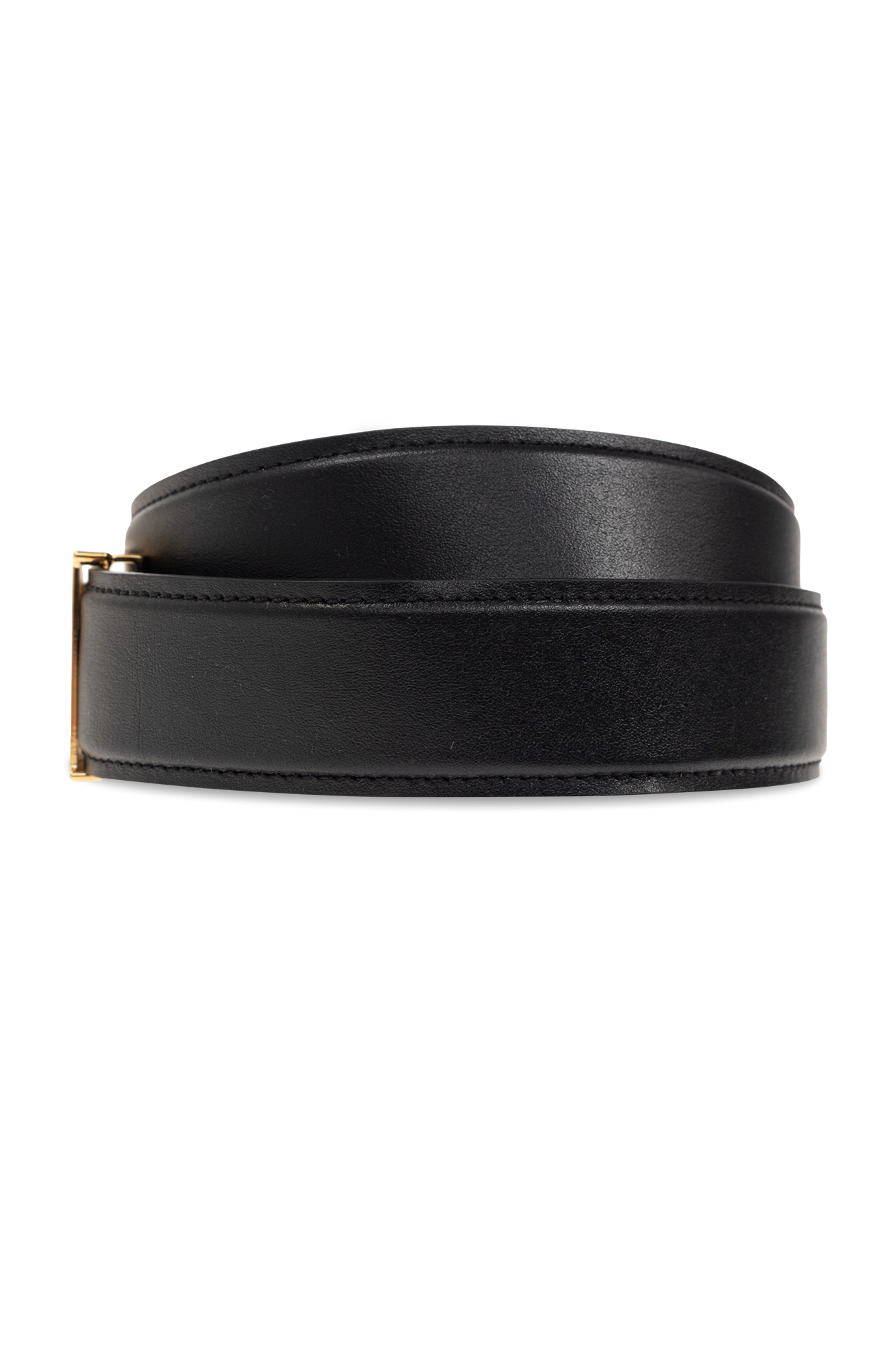 Black Leather belt with logo Amiri - Vitkac Canada